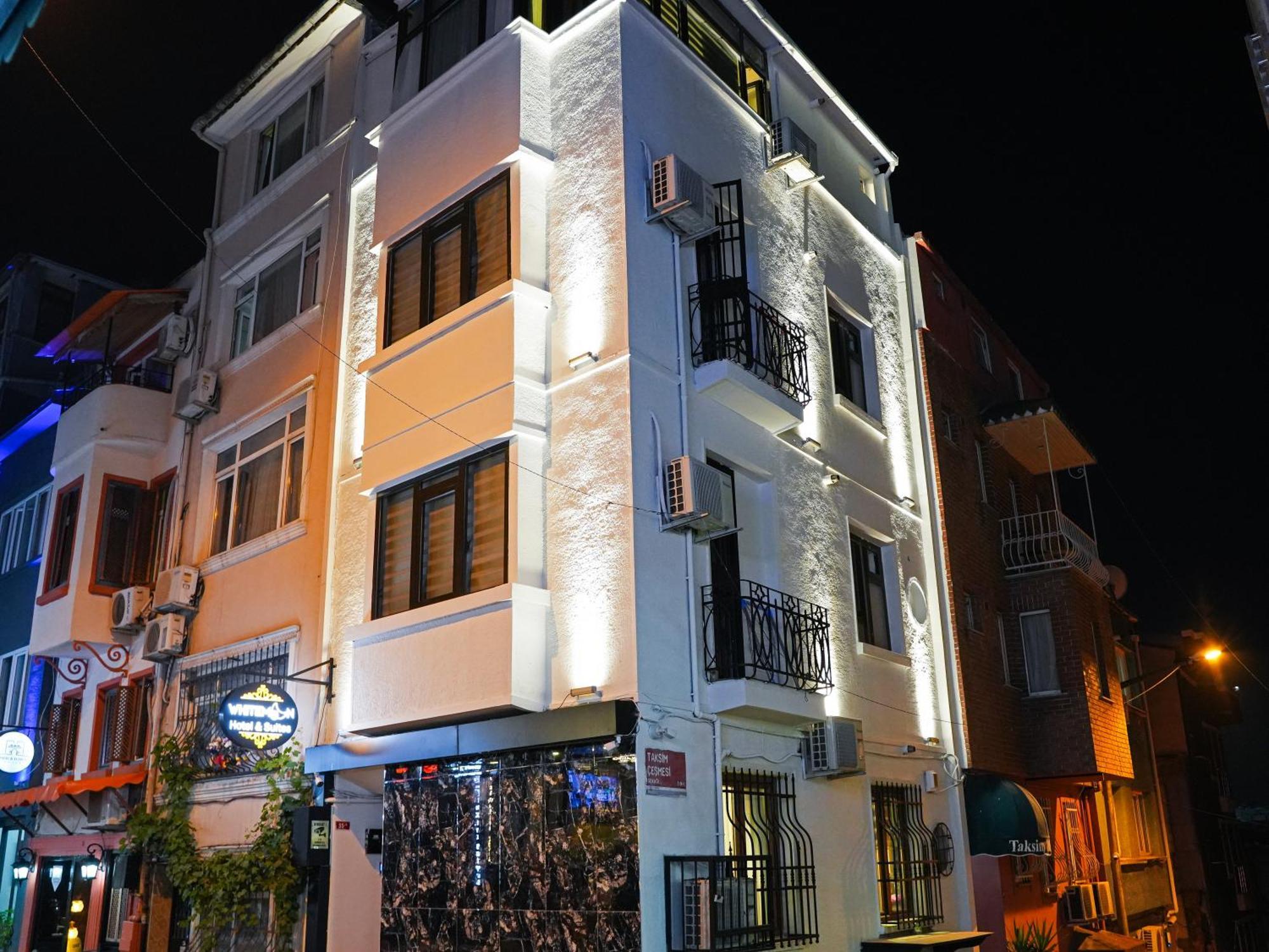 Whitemoon Hotel Suites Taksim Istanbul Eksteriør billede